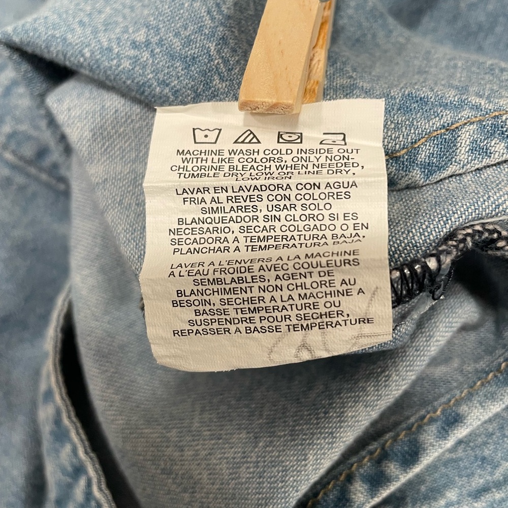 NWT Lee Denim Dress - Picture 5 of 6